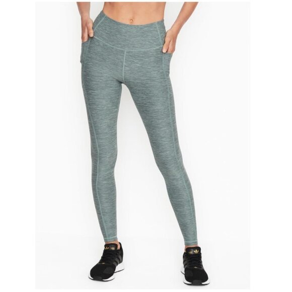 New Victoria's Secret High Rise Leggings Green - Picture 1 of 10